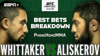 Whittaker vs Ikram Aliskerov Card Breakdown and Prediction [upl. by Lamoureux]