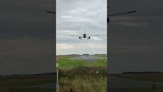 Volotea landing at LilleLesquin LIL Airport plane avgeek [upl. by Jochebed541]