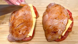 Rapide et facile recette de poitrines de poulet au four pour toute la famille [upl. by Letnuhs255]