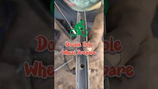 How to prepare double Hole Wheel  রেঞ্জার সাইকেলের ডাবল ফুটোর রিম কীভাবে গাঁথবে ।। [upl. by Ruhtracam998]