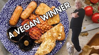 Wetherspoons Great Value Vegan Breakfast [upl. by Ahsitil864]