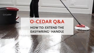 QampA How to Extend the EasyWring™ Spin Mop Handle [upl. by Otreblasiul]