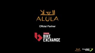 GreenEDGE Cycling welcomes Experience AlUla as a new Official Partner [upl. by Anaahs]