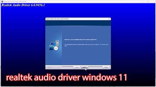 How to install realtek audio driver windows 11 [upl. by Fisuoy]