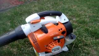 In Depth Review of the Stihl BG55 and BG86 Handheld Leafblowers [upl. by Hsenid67]