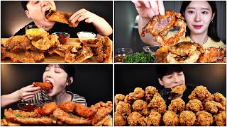 CRUNCHIEST MUKBANG EVER  ASMR [upl. by Dasya]