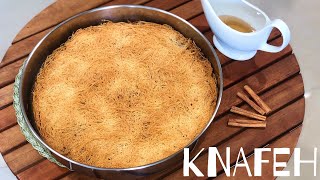 The Best KNAFEH Recipe Ever  How to Make Knafeh  Eats With Gasia [upl. by Alberto577]