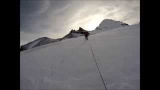 Alpine Climbing  Mt Forbes Banff National Park [upl. by Annaiek]