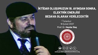 İktidar Oluşumuzun 18 Ayından Sonra Elektrik Enerjisi Bedava Olarak Verilecektir [upl. by Lesoj773]