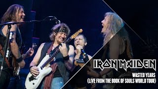 Iron Maiden  Wasted Years Live from The Book Of Souls World Tour [upl. by Jon]