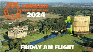 Longleat Icons Of The Sky 2024  Friday AM Launch [upl. by Gernhard]