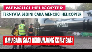 TERNYATA BEGINI CARA MENCUCI HELICOPTER flybali shorttrendingviralmillion shortvideo [upl. by Ranitta]