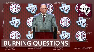 Burning questions for AampM entering season biggest swing games on AampM schedule  GigEm 247 Podcast [upl. by Eceinhoj]