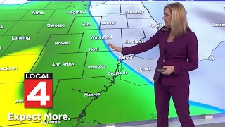 Metro Detroit weather forecast Nov 11 2024  Noon Update [upl. by Aleihs]