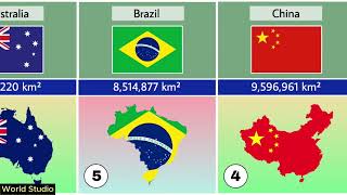 40 largest countries in the world [upl. by Dloniger134]