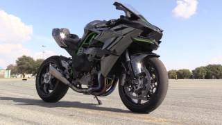 Kawasaki H2R Track Test [upl. by Eceined620]