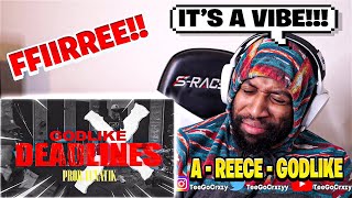 SOUTH AFRICA WHAT UP🇿🇦 JUST HUMAN MUSIC AReece  GODLIKE Official Visualiser REACTION [upl. by Anaeda]