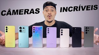 TOP 7 Celulares BARATOS com CÂMERAS INCRÍVEIS e que RODA TUDO 2024 [upl. by Keviv734]