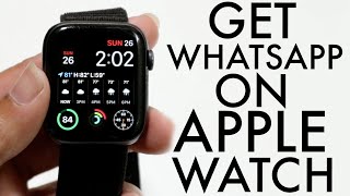 How To Use WhatsApp On Apple Watch 2024 [upl. by Aiveneg]