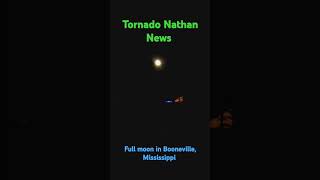 101924 Full Moon in Booneville Mississippi [upl. by Jeroma403]