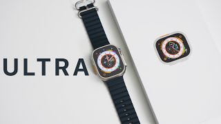 Apple Watch Ultra Unboxing Setup and First Look [upl. by Ellenuahs776]