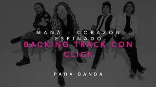 Maná  Corazón espinado Backing track de teclados y percusión DEMO [upl. by Neale]