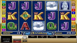 AVALON ONLINE SLOT BIG WIN [upl. by Eldin]