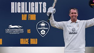 HIGHLIGHTS Day Four vs Leicestershire A [upl. by Esinrahc]