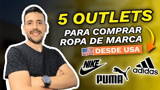 5 OUTLETS AMERICANOS para COMPRAR ROPA de MARCA MUY BARATA 2024 💸 [upl. by Losiram376]