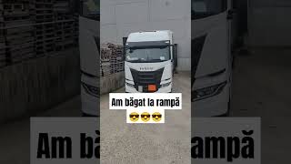 Am băgat la rampă😎 fiisurprins goviral romania camion rampa parcare soferi viral [upl. by Winsor190]