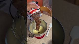 3 ingredient Nutella Brownies [upl. by Enilarak823]