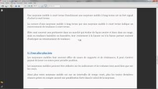 Tutoriel les moyennes mobiles [upl. by Trever851]