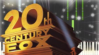 20th Century Fox Intro  Piano Tutorial [upl. by Oninotna]