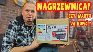 Jak Ogrzać Garaż  Nagrzewnica Gazowa YATO YT99730 [upl. by Notlehs573]