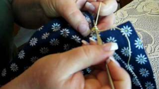 How to Crochet a Hemstitch Blanket [upl. by Yuma578]