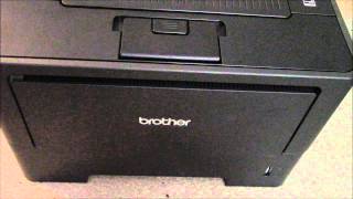 Brother HL5450DN Laser Printer Unboxing amp Features [upl. by Mauve]