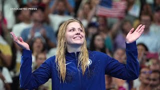 Missoulas Katharine Berkoff wins bronze medal at Paris Olympics [upl. by Burrus784]