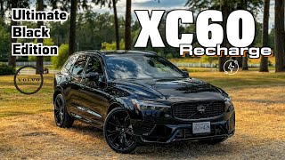 2024 Volvo XC60 T8 Recharge Ultimate Black Edition  Brawn and Beauty [upl. by Noiemad935]