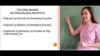 Senior High School Grade 12  Filipino sa Piling Larang Panukalang Proyekto [upl. by Demmy]