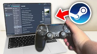 How To Connect PS4 Controller To Steam  Full Guide [upl. by Eelam]