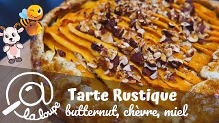 TARTE BUTTERNUT CHEVRE MIEL 245 [upl. by Parrott]