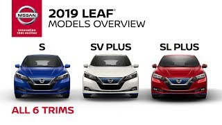 2019 Nissan LEAF Electric Car Walkaround amp Review [upl. by Ninnetta644]