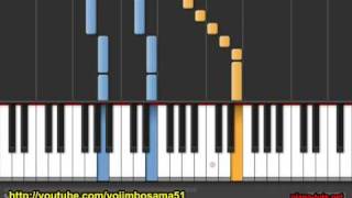 Tutorial Shadows Theme FF6 Piano [upl. by Yelkrab]