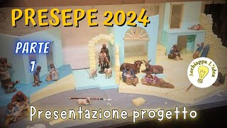 Il Presepe 2024 prende forma Scopri come creo la stuttura di base [upl. by Novanod]