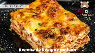 Lasagne Bolognaise Maison ULTIME  Secret pour les Rendre INCROYABLES [upl. by Hanikas]