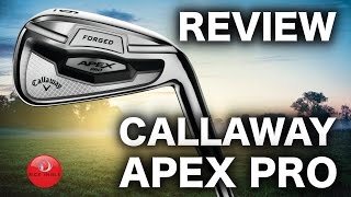 CALLAWAY APEX PRO 16 IRONS REVIEW [upl. by Akemehc441]