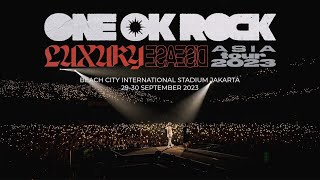 FULL ONE OK ROCK LUXURY DISEASE ASIA TOUR 2023 JAKARTA [upl. by Star]