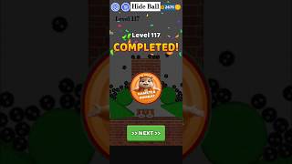 Hide Ball Level 117 🔥 Hamster Kombat Keys code hamsterkombatkeys gameshideball [upl. by Ellinad]