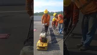 pekerjaan expansion joint asphaltic plug [upl. by Aleka]