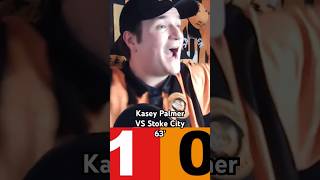 Reaction To Kasey Palmer’s Goal VS Stoke City hcafc shorts football palmer goal reaction [upl. by Mcneely]